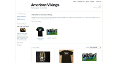 Desktop Screenshot of americanvikings.com